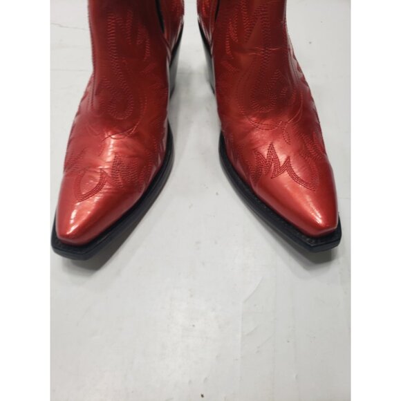 Ariat Ladies Dixon Queen Of Hearts Western Booties Style 10042455 Size 9B - Picture 7 of 10